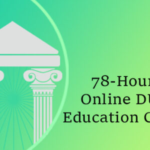 78 Hour DUI Education Class